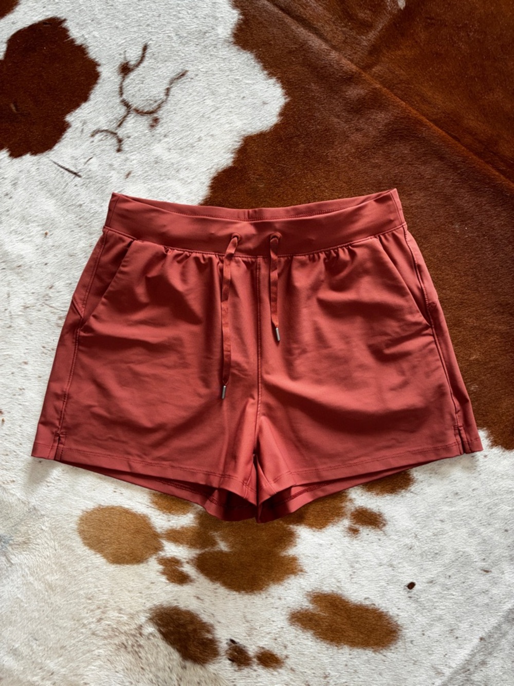 Old Navy Women's Rust Athletic Drawstring Shorts